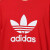 adidas阿迪达斯三叶草短袖女装新款运动服半袖纯棉红色T恤休闲宽松上衣 GN3468/宽松款 M