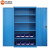 科瑞尼 重型工具柜车间用五金电力安全双开门铁皮柜抽屉式工业储物柜 JZKF40000蓝4层板【含152配件包】
