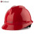 哥尔姆安全帽玻璃钢 防撞帽子 可印字 GM736 红色 工地 工人施工