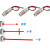 (RunesKee)激光头 激光器 激光管激光模组 5mW红色一字组/十字线/点状激光头 十字线