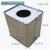 不锈钢水箱（定制）	450L容积，带盖带搅拌装置	1个（定制产品，图片仅供参考，请以实物为准）