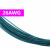UL1007 26AWG电子线 美标电线 PVC镀锡铜丝 26号引线电线导线 蓝色/10米价格