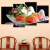 承琉三文鱼刺身装饰画日式料理寿司店背景墙壁画海鲜馆餐厅居酒屋挂画 16款 尺寸二（1.6米宽/0.9米高）25mm