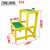 精选好货玻璃钢绝缘高低凳可移动平台凳踏步凳电工凳单层凳梯凳10定制 加固60*50*80CM