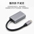 迷你MiniDP雷电接口转hdmi转接线适用于MacBook air微软surface 雷电3Type-C接口黑色1080P版