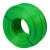 大棚牵引水果架防虫网防风防晒包塑钢丝绳细软晒衣绳工程胶皮钢丝绳包胶绿钢丝绳 直径2mm(100米)