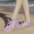 北绅瑜伽鞋女普拉提运动鞋跳绳静音女防滑软底跑步健身鞋沙滩鞋涉水鞋 紫色/女款 36