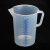 塑料量杯食品级加厚PP带刻度烧杯厨房家用烘焙工具奶茶进口VITLAB 5000ml 蓝色刻线