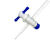 10ml25ml50ml白色滴定管聚酸式碱式教学两用化学仪器 白色25ml(蓝线刻度)