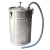定制定制适用静电喷涂机供粉桶不锈钢粉桶硫化粉桶塑粉输粉桶粉末喷塑 方形粉桶