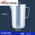 量杯带刻度量筒奶茶烘焙专用塑料测量桶厨房量筒1-2-3500ml 2000ml量杯