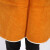 润华年工作牛皮围裙无袖反穿电焊手套袖套防护套装防火花防护服防烫围裙 宽60*高90厘米 黄色