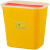 黄色垃圾桶大号脚踏利器盒废物废物回收箱医院诊所240升L端子 40升无盖黄色桶