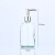 卫洋 WYS-1592 按压式分装瓶 410ml蒙砂灰 乳液沐浴露玻璃瓶空瓶