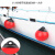 奈运 游艇防撞靠球水上浮球航道浮标 55*60cm红色A型充气PVC船用防撞靠球