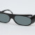 电焊打磨墨镜透明玻璃劳保护眼镜防尘护目镜平光镜防风镜防护眼睛 2010黑50副