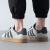 阿迪达斯 （adidas）男鞋三叶草板鞋夏季新款CAMPUS运动鞋复古面包鞋低帮耐磨休闲鞋子 IF4336 40