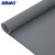海斯迪克 PVC塑料防滑垫 防水地垫 地板垫子 楼梯垫走廊橡塑胶地垫普厚1.3mm 灰色铜钱纹1*1米 HKY-12