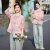 信和祥新中式国风外套女2024春夏季女装新款小个子薄款防晒夹克短款上衣 粉色 XL