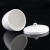 稳斯坦 WLL0181 陶瓷坩埚 耐火耐高温带盖弧形坩埚 化学实验工具 坩埚200ml（1个）