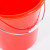 富都华创 21升-红色无盖 厚塑料手提水桶红色大小胶桶耐摔洗澡桶洗车洗衣服拖地 FDHC-ST-06