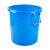 庄太太 【280L蓝色无盖】大号塑料桶 圆形收纳桶大容量水桶酒店厨房工业环卫物业垃圾桶