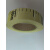 定制适用定制玻璃管毫米自粘刻度标尺贴透明PP管毫升标尺贴液位刻度不干胶 透明黑字3.5cm*1m