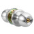 吕航 三柱式铝合金球形锁三杆式卫生间球锁塑钢门锁 京-三叉短（定制）