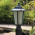 定制适用于草坪灯户外景观灯 铝防水立柱LED道路灯欧式庭院花园草 黑色50cm