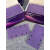 干磨砂纸95X180长方形Saber775C紫砂汽车用打磨紫色陶瓷砂纸植绒 4+4 长方形95x180mm80目100张