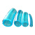 定制蛇皮管 网纹管 PVC塑料增强纤维软管内径8mm 6mm 10mm透明网 蓝色内径50厚5mm一米