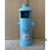 装饰工业风消防栓个性商用收纳垃圾桶创意酒吧户外公园复古大号筒 浅蓝100cm高