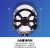 沁度赛瑞佳中国建筑安全帽工地国标加厚施工工程头盔abs白色工作帽 新款白色(可改印刷内容)