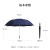 天堂 164E碰1号超大直杆伞晴雨两用伞  加固加厚户外防风雨伞 加大双人伞 蓝灰色 长柄