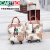 卡帝乐鳄鱼（CARTELO）韩版拉杆包手提旅行包折叠女行李包万向轮大容量PU皮登机包 埃菲尔铁塔(两轮) 小