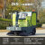 X5驾驶式电动扫地车工厂车间搅拌站建材物业小区单位清扫吸尘车 工业扫地车 款式颜色可定制 官方标配+绿色标准版