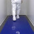 静电粘尘垫防尘垫防无尘室实验室手术室客厅地垫白色蓝色黑色绿色 蓝色90*90厘米
