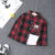 迪士尼（Disney）男童加绒格子衬衫新款秋冬装中小儿童保暖上衣韩版衬衣外套潮 GA蓝色格子(升级加绒) 120码 建议身高85-95cm