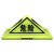 油罐车支架荧光警示灯三角支架危险品强危化 强烈国标拉