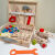 魔豆胜活拧螺丝钉拼装男孩儿童动手组装3-6岁积木套装工具箱玩具礼物礼盒 44件塑料盒装(无工具)