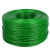 绿钢丝绳包塑 葡萄架遮阳网 晾衣绳 牵引 大棚 猕猴桃 百香果 升级新款材质包塑钢丝绳(6毫米) 5米(送4卡头)