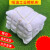侧至柒擦机布棉布棉工业抹布废布料碎布不掉毛吸水吸油劳保用品 精白棉抹布一捆(约5斤) 规格40X40厘米