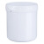 密封罐塑料罐螺旋易拉罐包装罐广口瓶涂料化工油墨锡膏粉末罐 螺旋罐300ml-白色