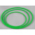聚氨酯圆带  PU环形带 无缝接驳带O型圆带传动带一体成型皮带绿色 4X390mm