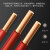 创优捷 电线 BV2.5平方 红色 100米 国标 电缆铜线 单芯硬线