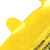 沸耐笙 FNS-14837 黄色加厚耐用PE新料垃圾袋/100只 手提式15L/45cm*50cm 1件