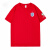 米黛龙2024欧洲杯短袖英格兰队运动T恤格拉利什贝林厄姆赖斯足球上衣服 英格兰标志+袖标麻灰色 S