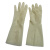 白色丁腈橡胶手套耐油水酸碱防护塑胶家务厨房耐磨印刷劳保洗碗女 白色3双(33cm) S