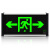 美奥帮 安全出口指示牌 新国标LED标识牌消防应急照明灯 左向箭头双面