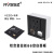 D型模块对接焊接底座86型面板信息盒音箱视频插座卡侬网络USB数据 1位电源+2位D型86面板黑色